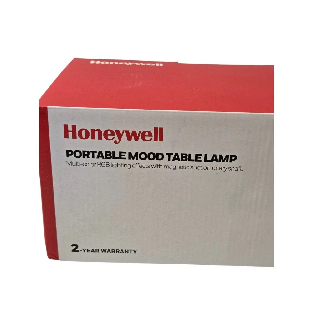 Honeywell Portable Mood Table Lamp-2 HWT-M1 Black RGB LED Double Pack New Sealed